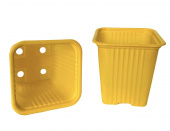 Контейнер Р9 (9х9х9,5 см) - 500 мл, желтый